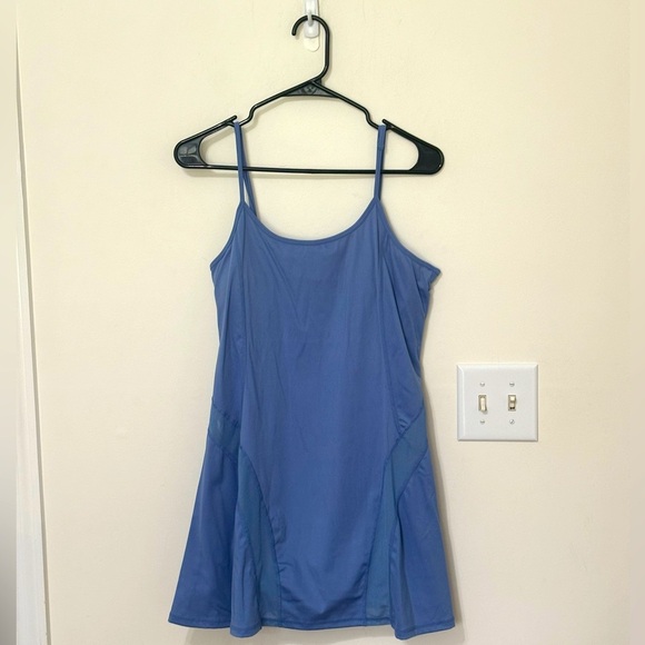 Boutique New In Blue Dress with Build in‎ Shorts - Picture 1 of 4